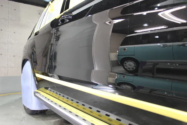 オリジナル塗装の映り込み