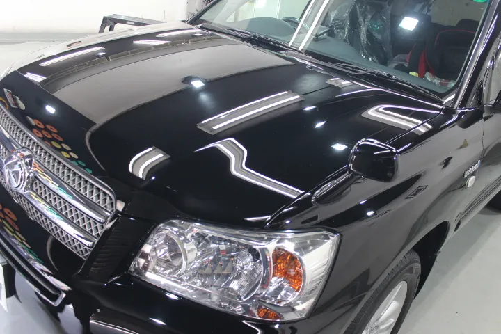 クルーガーVの親水性ガラスコーティング