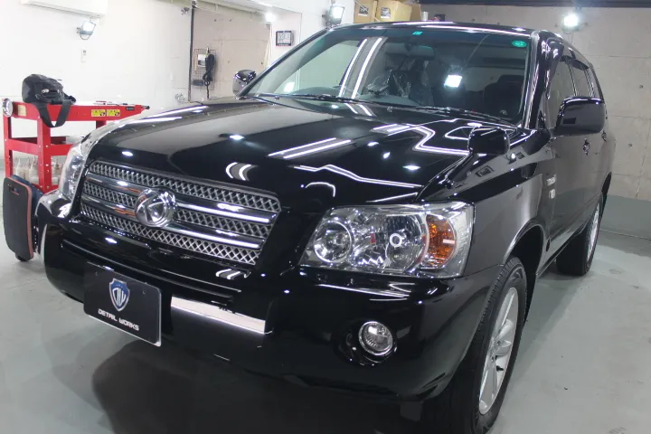 車磨き専門店の店舗内画像