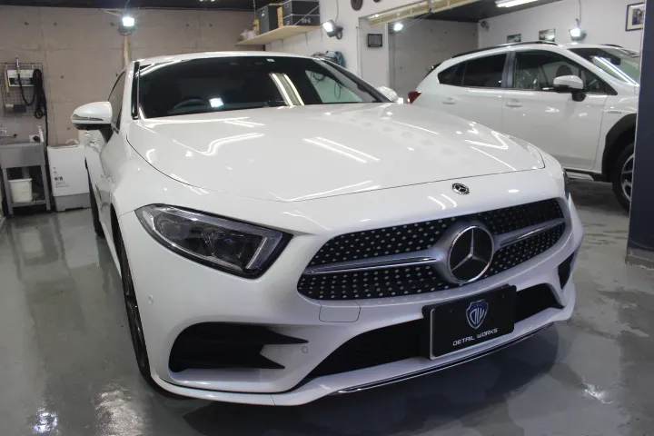 ベンツCLSのプロテクションフィルム施工例