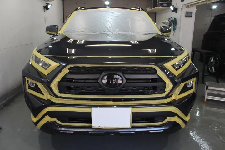 RAV4のコーティングと磨き