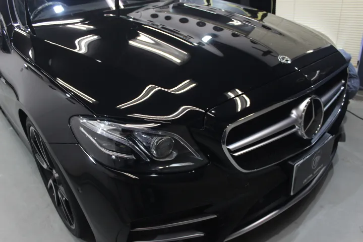 ガラスコーティング施工のベンツE53