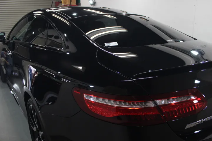 コーティング後のベンツの艶