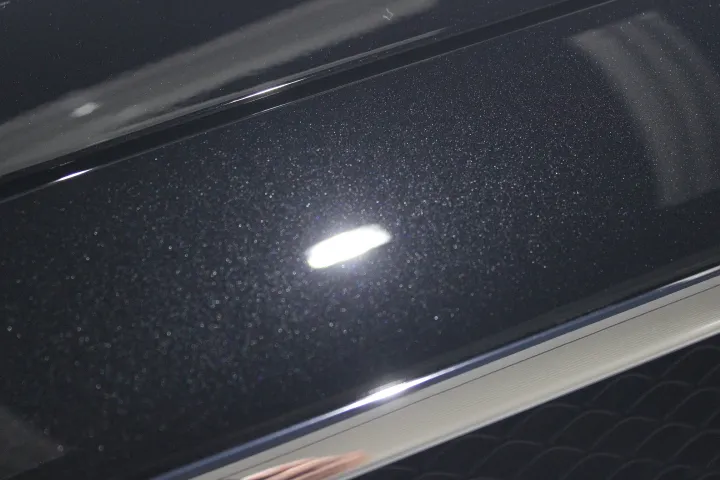 メルセデスベンツの傷の除去後