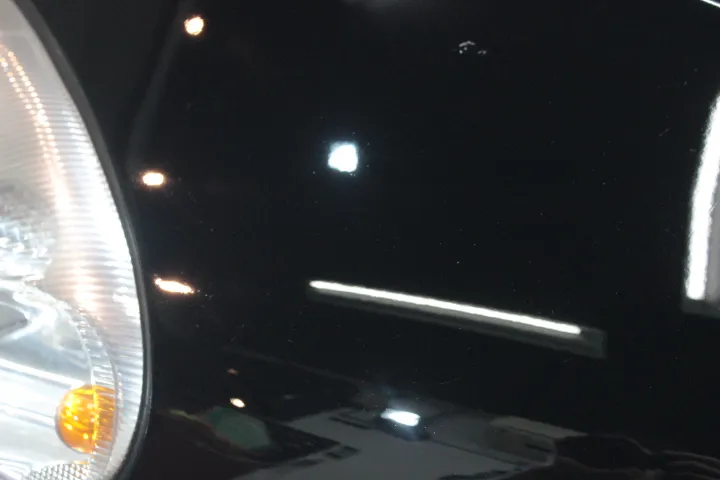 PTクルーザーのフェンダーの磨き後