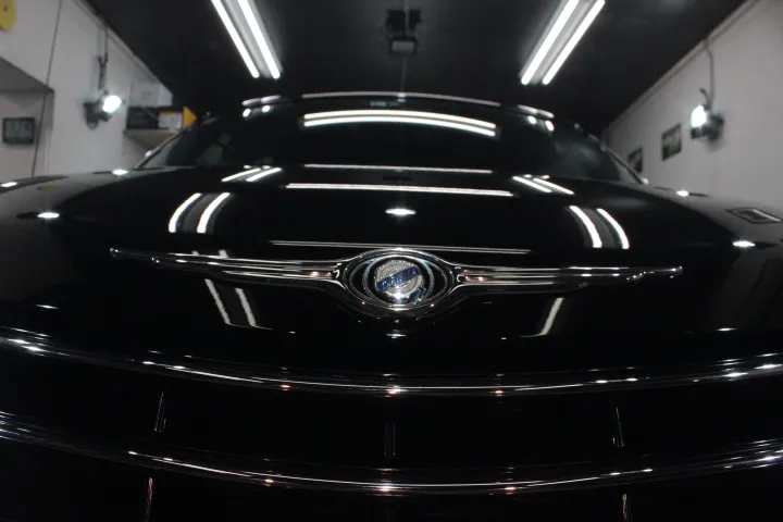 横浜からご入庫のクライスラーPTクルーザーのコーティング施工例