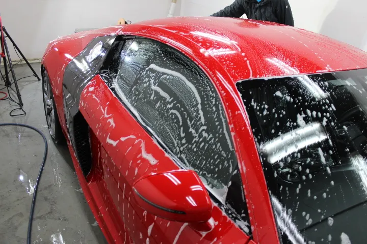 R8のコーティング前下地処理