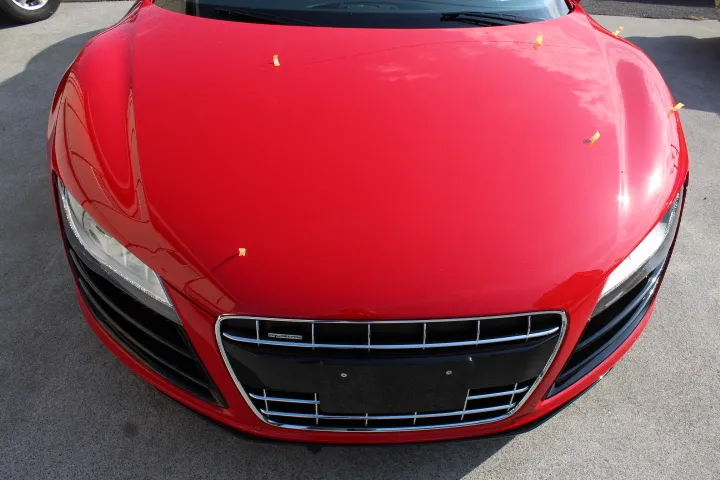 中古のアウディR8をきれいに復元