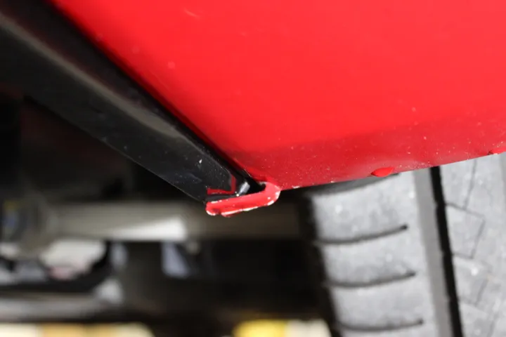 車の裏側の汚れもキレイに