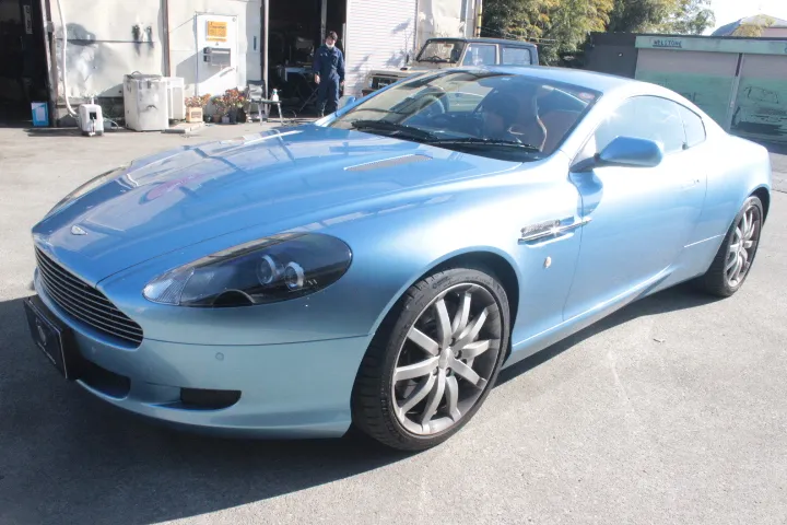 アストンマーチンDB9のコーティング
