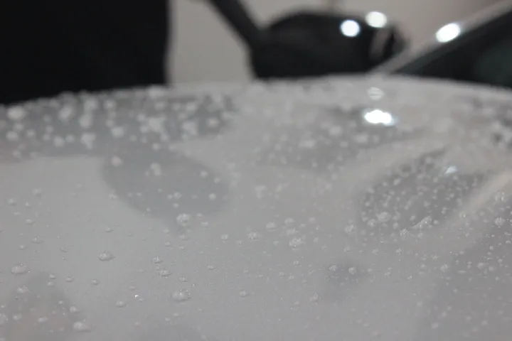 トヨタGRヤリスのコーティングの1年経過後