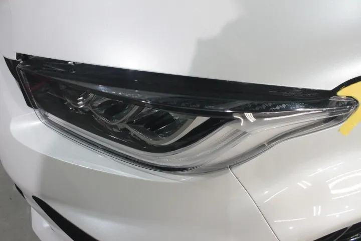 トヨタGRヤリスのヘッドライトプロテクションを東京で施工