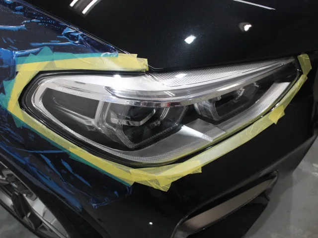 BMW/X3のプロテクションフィルム施工