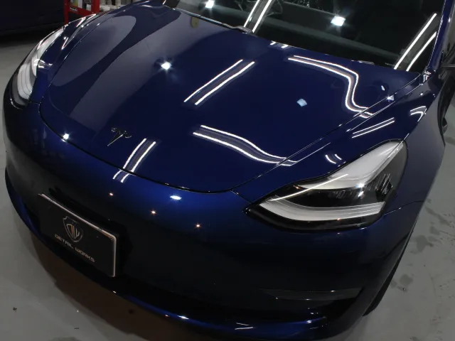 テスラ車のコーティングが得意な東京の専門店