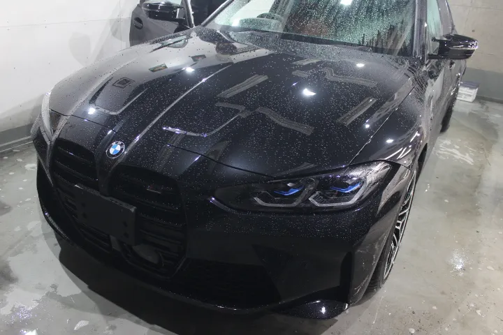 川崎市多摩区のBMW M3のボディコーティング