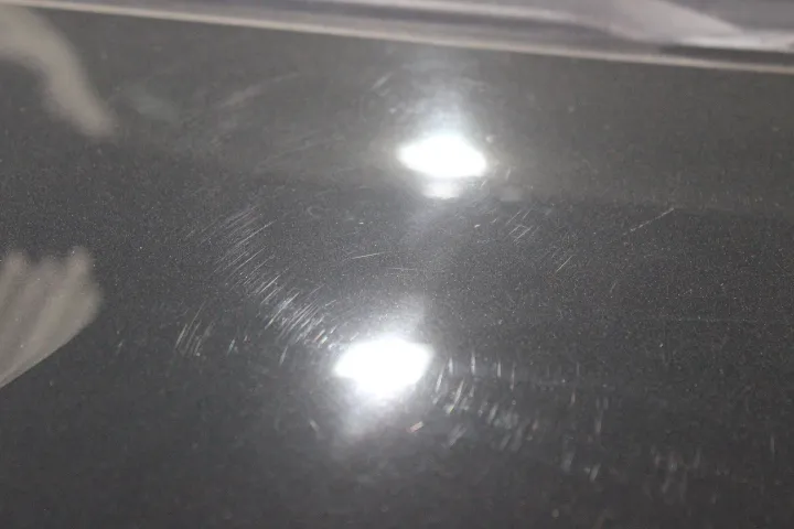 セルフレストアリングコートの磨き方