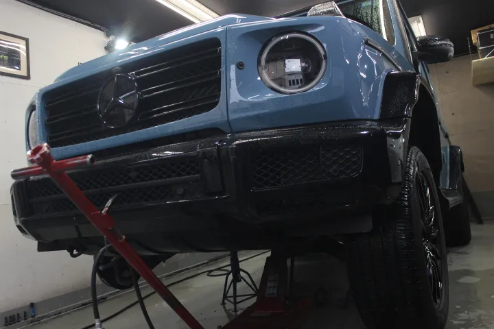 メルセデスベンツG400dマヌファクトゥーアエディションのコーティング