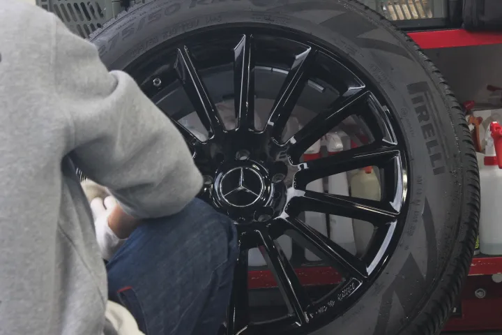 ホイールコーティングの効果