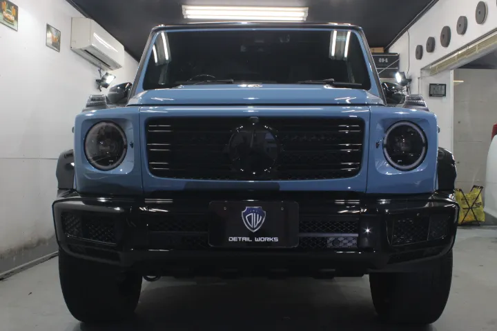 ベンツG400dにおすすめのハイブリッドガラスコーティング