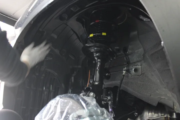 タイヤハウス内の無料コーティング