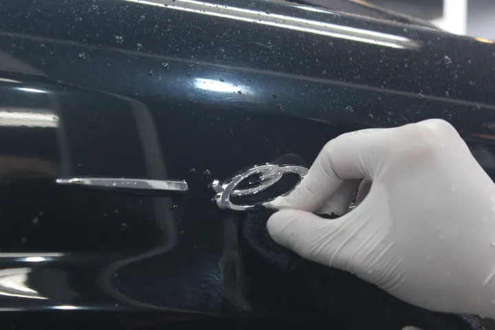 トヨタの限定車の洗浄