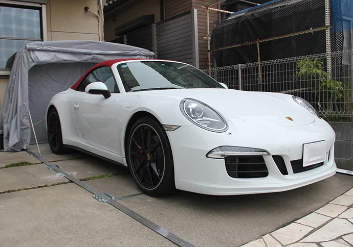 蛇腹式簡易車庫の利点