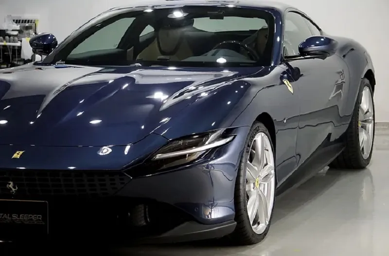 フェラーリローマの高級コーティングとPPF