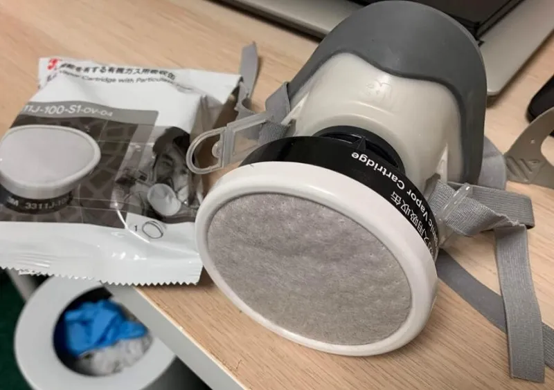 有機ガス用マスク